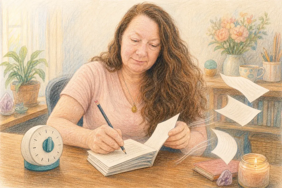 Colored-pencil illustration for “Wow! Speedy got faster”